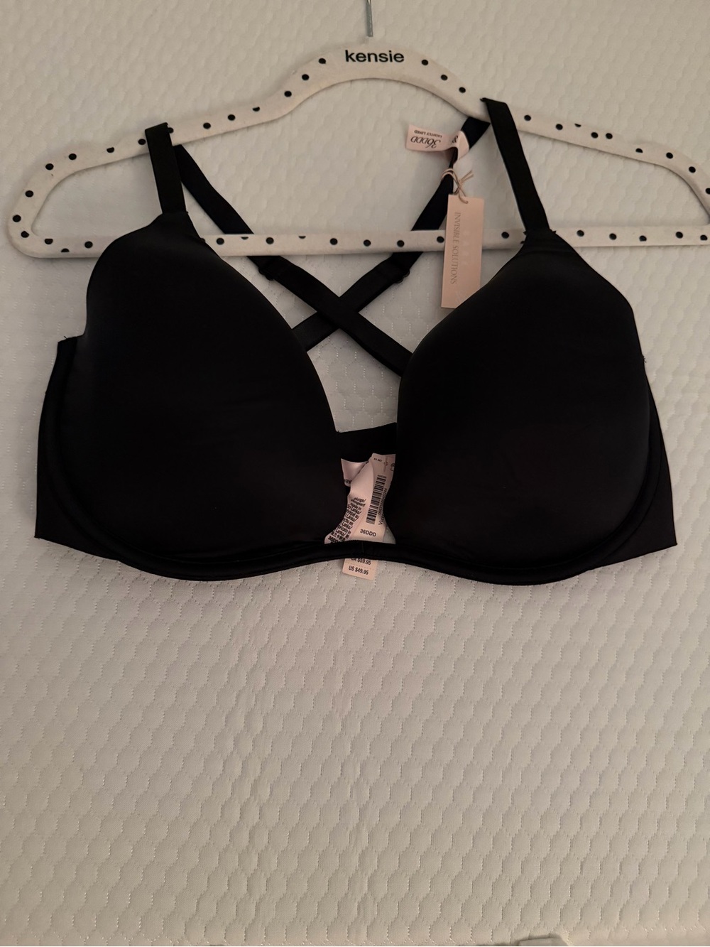Victoria's Secret Black Adjustable Straps Bra